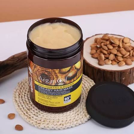 ماسک مو  اورجینال لایتنس مدل روغن آرگان تقویت کننده فاقد سولفات مناسب انواع مو حجم 1000 میلی لیتر