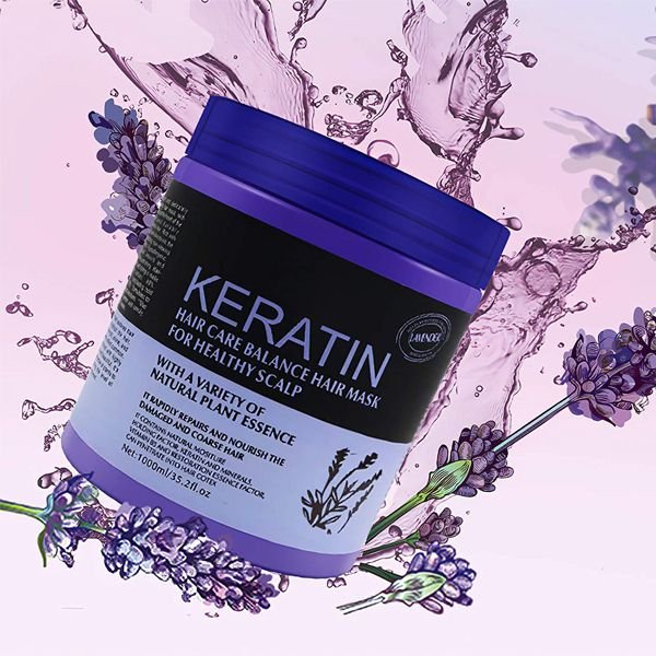 ماسک مو کراتین مدل Lavender حجم 1000 میلی لیتر